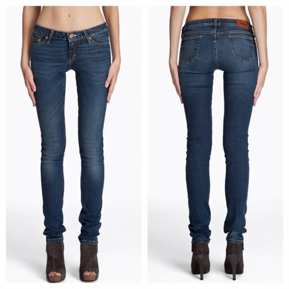 Acne Kex/Fresh Skinny Mid Rise Denim 31/34